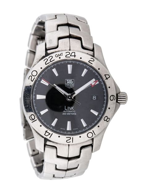 tag heuer link gmt automatic